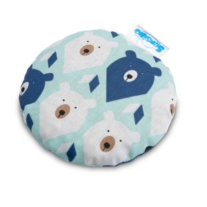 HOT WATER BOTTLE WITH CHERRY STONES - POLAR BEAR