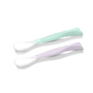 1066/03 PLASTIC SPOONS FOR BABIES 2PCS BABYONO