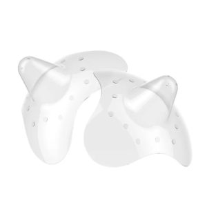 Silicone nipple protectors Natural Nursing size S