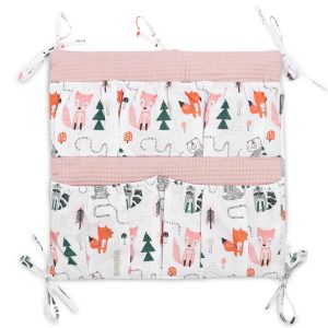 BED ORGANIZER WAFFLE - PINK