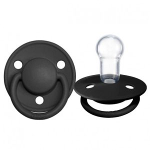 1010210 Silicone pacifer DE LUX BLACK 0-36