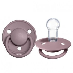1010248 silicone pacifer DE LUX HEATHER 0-36
