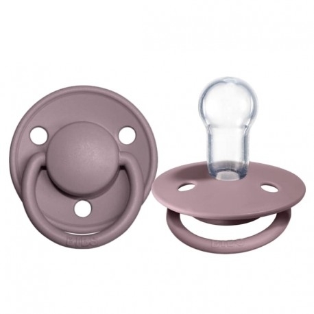 1010248 silicone pacifer DE LUX HEATHER 0-36