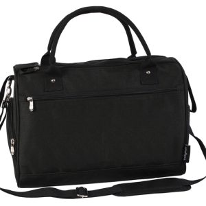 1504/01 TORBA SO STYLE CZARNA Z MATĄ DO PRZEWIJANIA