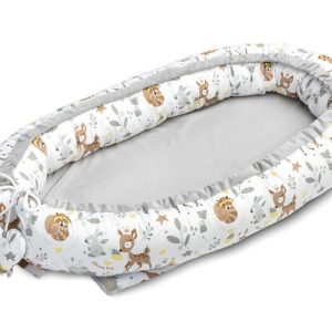 Velvet Baby Nest/baby Cocoon  forest adventure