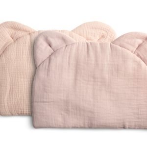 Muslin pushchair pillow – PINK