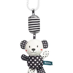BLACK&WHITE STROLLER PENDANT BEAR