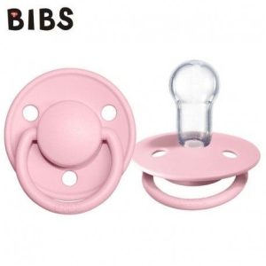 1010234 silicone pacifer BABY PINK 0-36 DE LUX