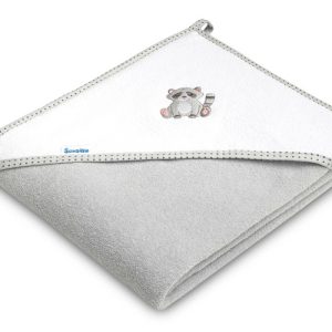 TERRY BATH COVER 100X100 RACOON GRAY