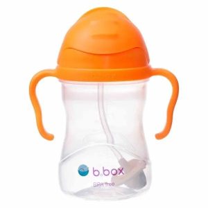 5094 BOTTLE WITH STRAW ORANGE ZING BB0050