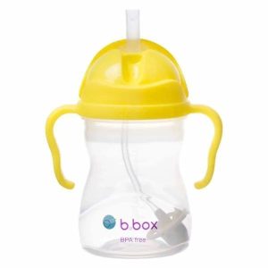 5070 BOTTLE WITH STRAW LEMON BB0050