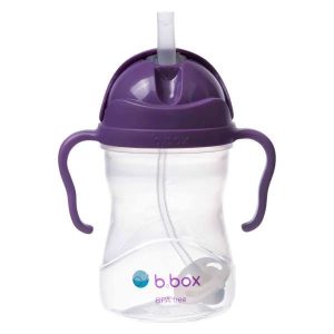5049 BOTTLE WITH STRAW GRAPE BB0050