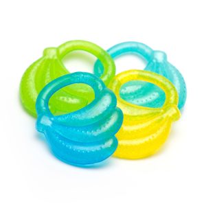 Gel filled cooling teether – little flower