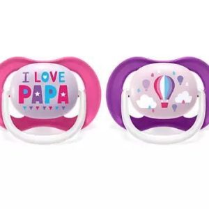 SCF080/04 PACIFIER ULTRA AIR 6-18 GIRL