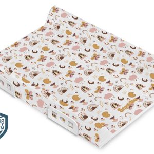 Stiffened Changing Pad with Safety System– BOHO PLATINUM 70 cm