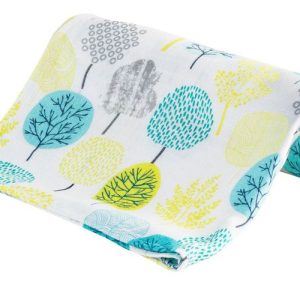 0304 BAMBOO DIAPER 75X75 FOREST