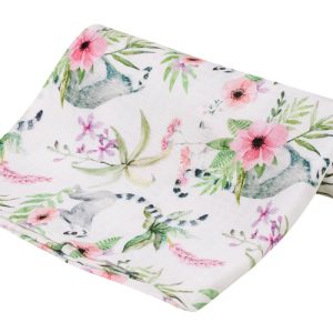 0328 BAMBOO DIAPER 75X75 LEMUR