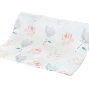 0344 BAMBOO DIAPER 75x75 BELLFLOWERS