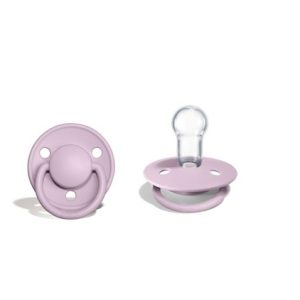 1010267 silicone pacifer DUSKY LILAC 0-36 DE LUX