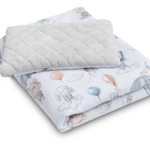 COT SET FLIGHT IN CLOUDS PLUSH KARO