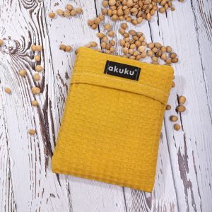 A0636 Cherrystone warmer 13 x 16 cm Yellow