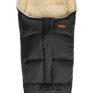 Combi 3in1 minky Romper bag – black/beige