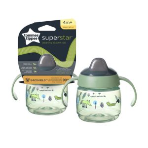 478269 SUPERSTAR MUG WITH HANDLES 190ML 4+ GREEN