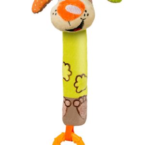 SQUEAKY TEETHING TOY: DOG