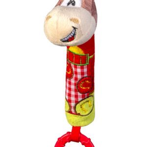 1355 SQUEAKY TEETHING TOY: HORSE