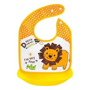 5697 BIB WITH POCKET LION
