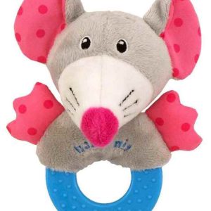 34552 RATTLE TOY PLUSH  MICE