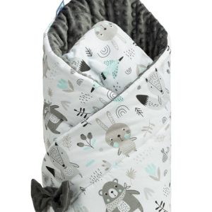 MINKY CONE POLANA/GRAPHITE 75x75