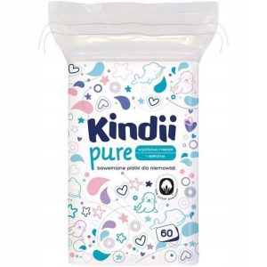 KINDII COTTON PADS PUER 60SZT 20507