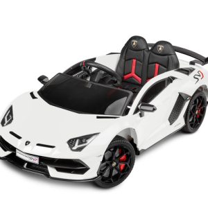 BATTERY RIDE-ON VEHICLE LAMBORGHINI WHITE
