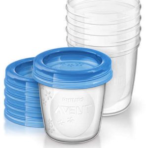 SCF619/05 FOOD CONTAINER 180 ML. + LID 0+ (5PCS) *