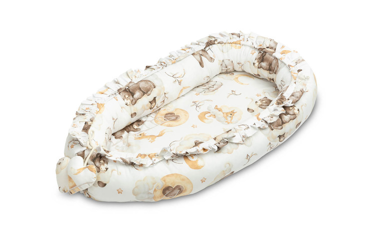 BABY NEST VELVET 80X45 DREAM BEIGE