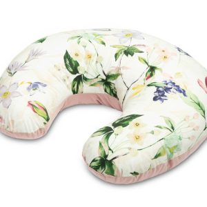 PILLOW FOR FEEDING VELVET MAGNOLIA PINK