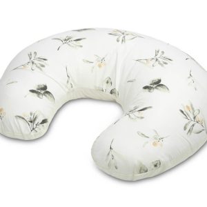 PILLOW FOR FEEDING VELVET OLIVE CREAM