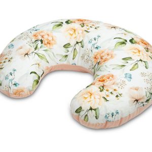 PILLOW FOR FEEDING VELVET PEONY PEACH