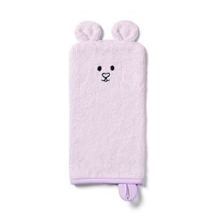 787/01 Bamboo baby wash mitt pink