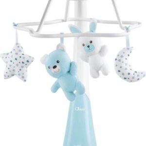 153275 RAINBOW COT MOBILE BLUE CAROUSEL