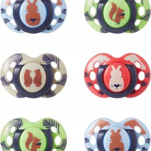 334039 PACIFIER 18-36 FUN FRIENDS 2PCS