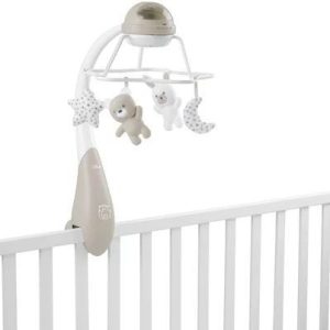 149254 CAROUSEL RAINBOW COT MOBILE NEUTRAL