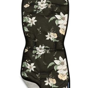 STROLLER INSERT BASIC BLACK FLOWERS