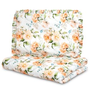 TWO-ELEMENT BEDDING PEONY 100X135 CM