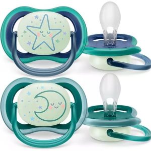 SCF376/13 AIR NIGHT Pacifier 6-18 BOY