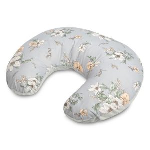 PILLOW FOR FEEDING VELVET LILY GREY