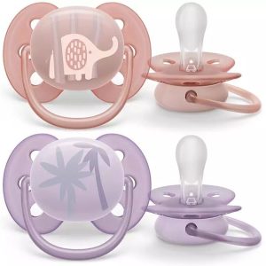SCF091/09 SOFT PACIFIER 0-6 GIRL
