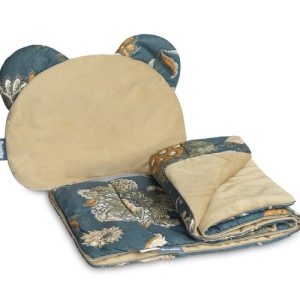 Velvet Pushchair Set – Marocco Beige