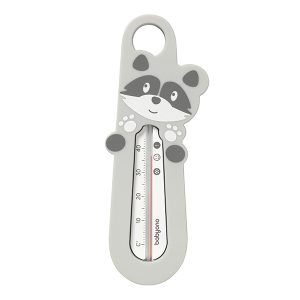 777/01 BATH THERMOMETER RACCOON GREY BabyOno